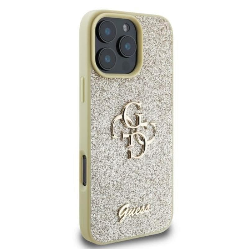 Guess Fixed Glitter Big 4G - Case iPhone 16 Pro Max (gold) 2