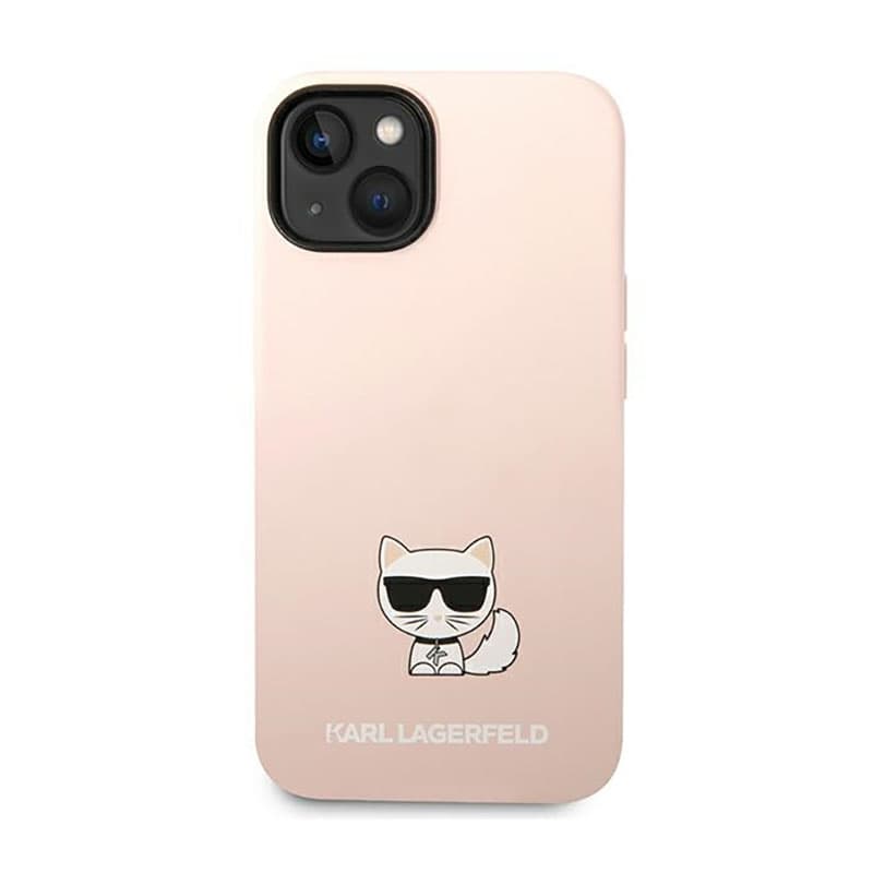 Karl Lagerfeld Choupette Body - Case for iPhone 14 Plus (Light Pink) 3