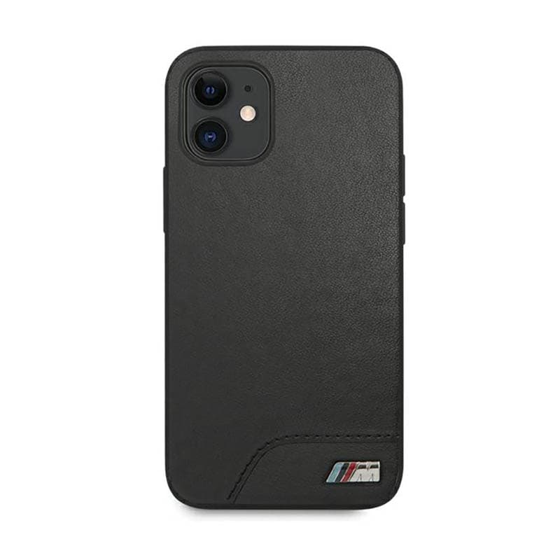 BMW Smooth PU Leather - Case for iPhone 12 mini (Black) 3