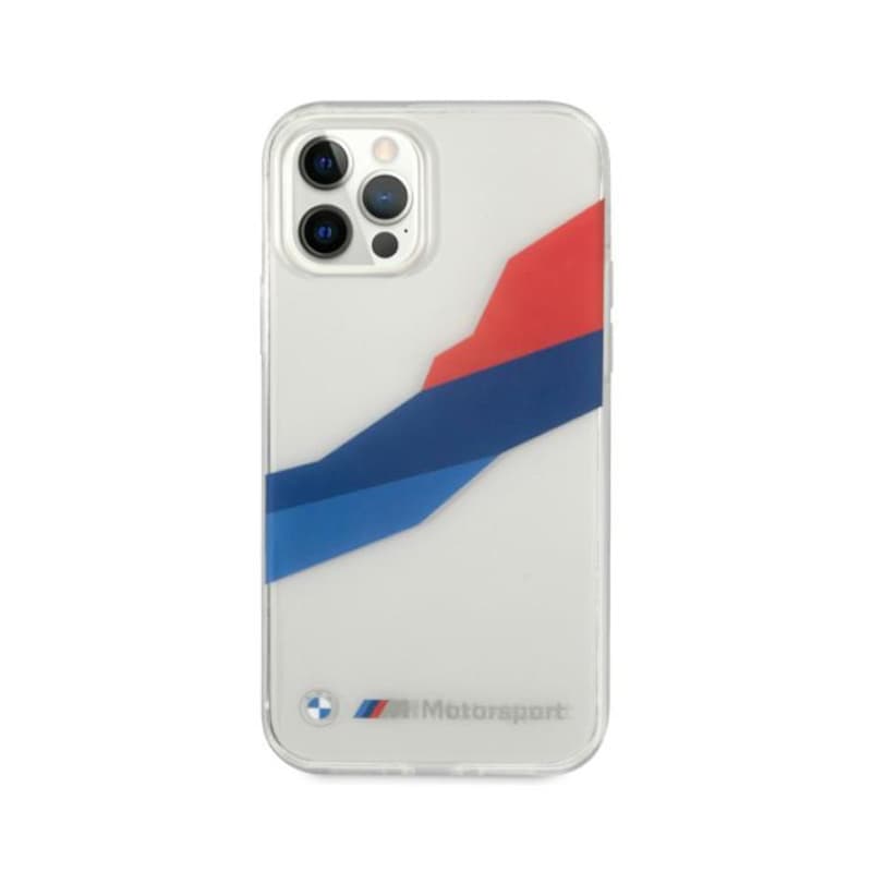 BMW Motorsport Tricolor - Case for iPhone 12 Pro Max (Transparent) 3