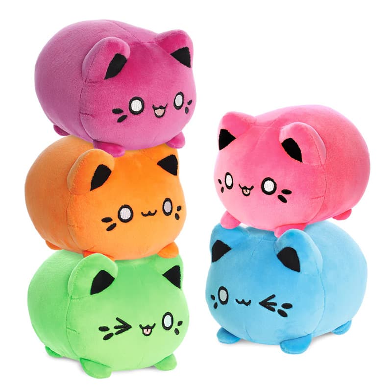 Tasty Peach - Plush Mascot 9 cm Toxic Green Meowchi 5