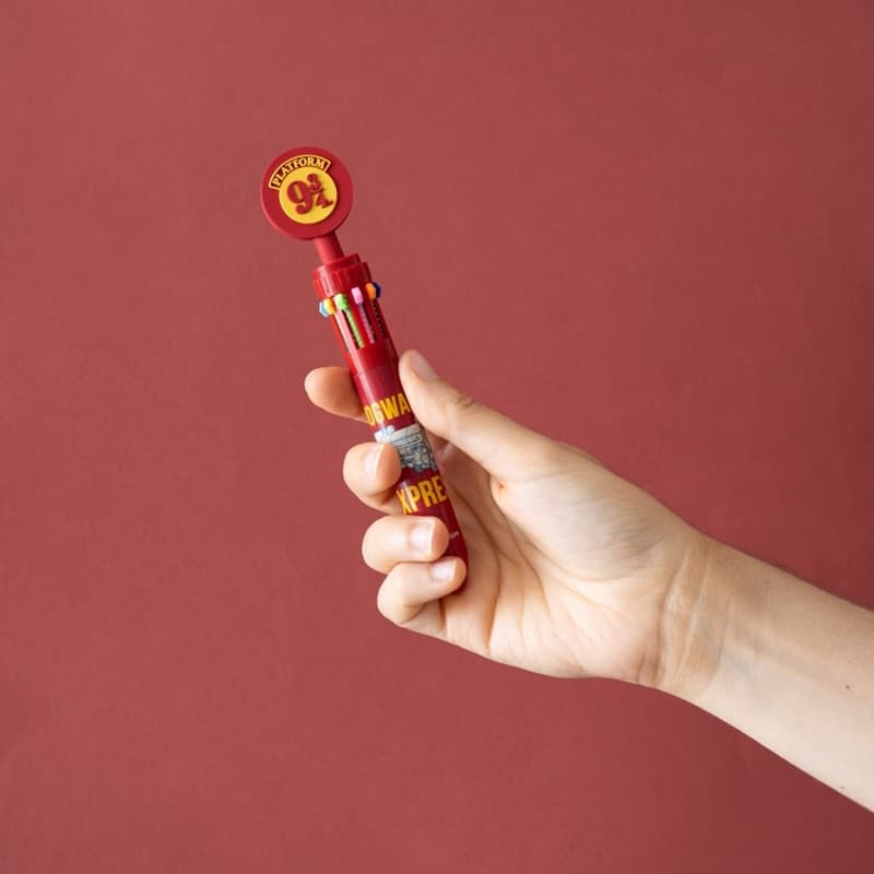 Harry Potter - 10-Color 3D Retractable Pen Platform 9 3/4 8