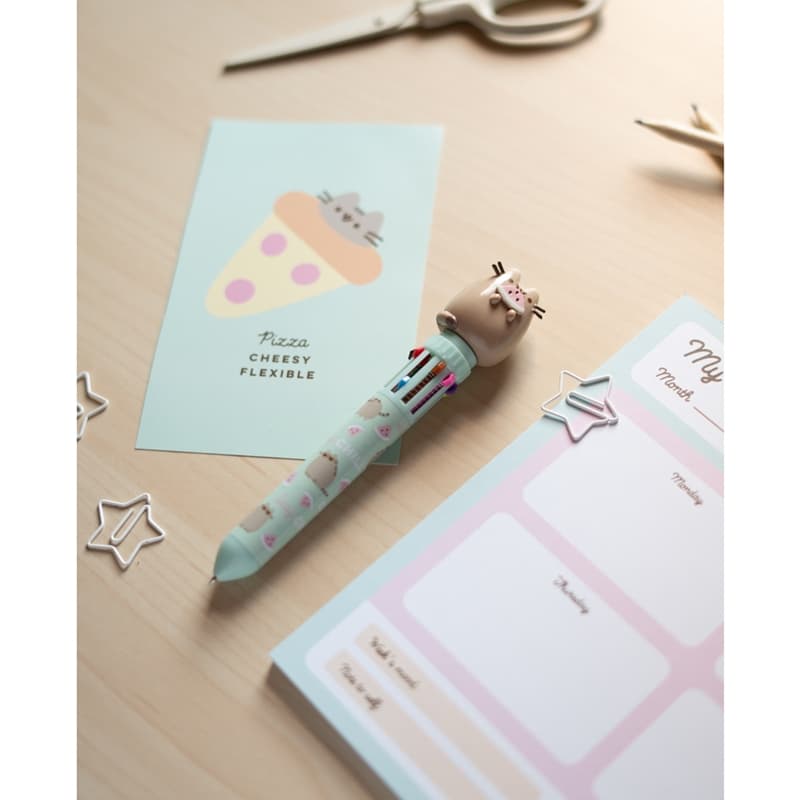 Pusheen - 10-color automatic ballpoint pen with a 3D figure from the Foodie collection 4