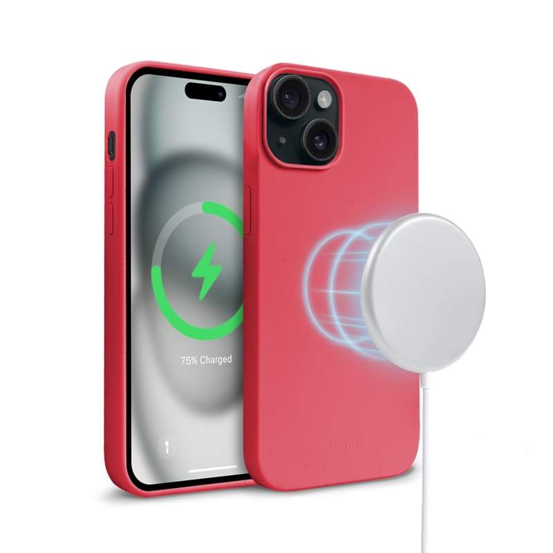 Crong Color Cover Magnetic - iPhone 15 Plus MagSafe Case (Pink) 5