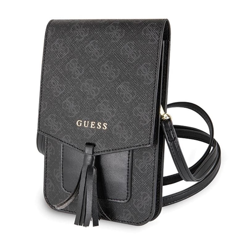 Guess 4G Uptown Wallet Phone Bag (Black) 1