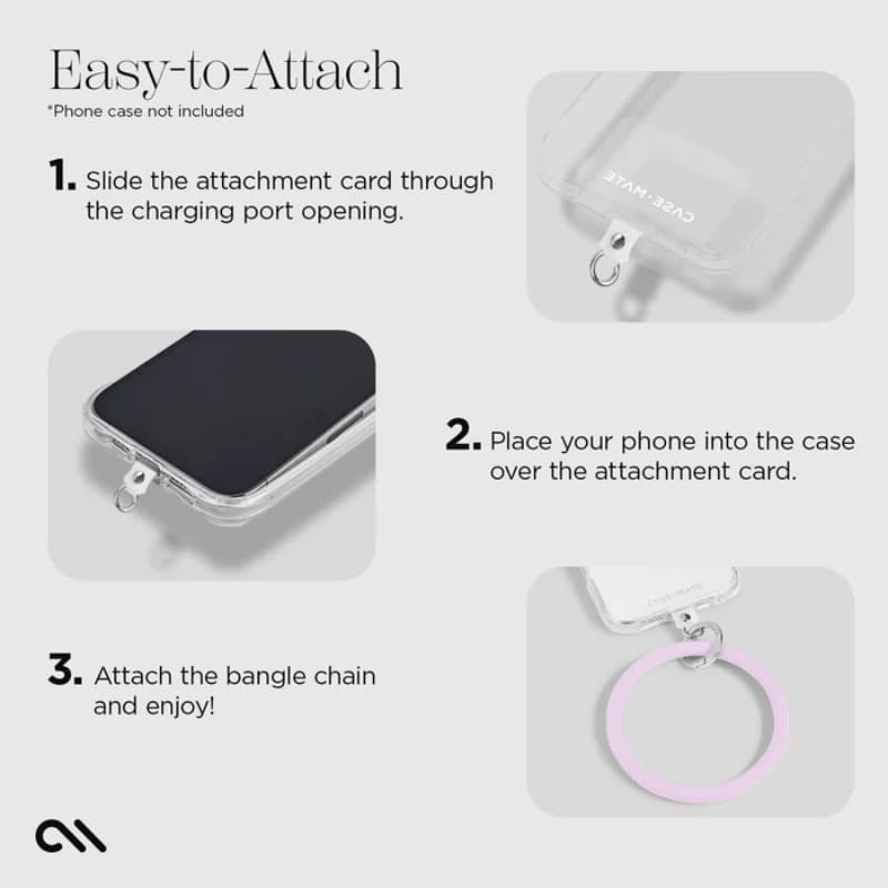 Case-Mate Phone Bangle - Wrist Strap for Smartphone (Stardust) 6