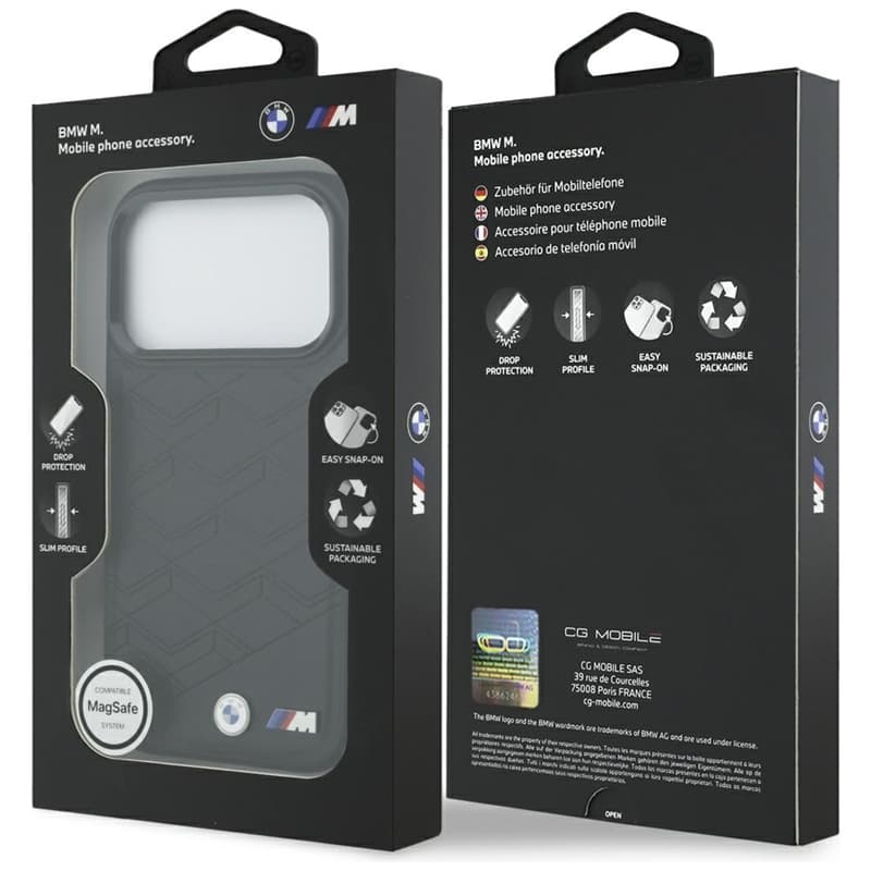 BMW M Shape Logo MagSafe - iPhone 17 Pro Case (Black) 8
