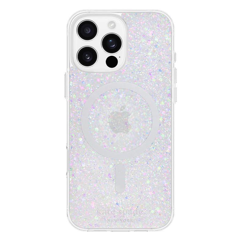 Kate Spade New York Protective MagSafe - Case for iPhone 16 Pro Max (Chunky Glitter) 2
