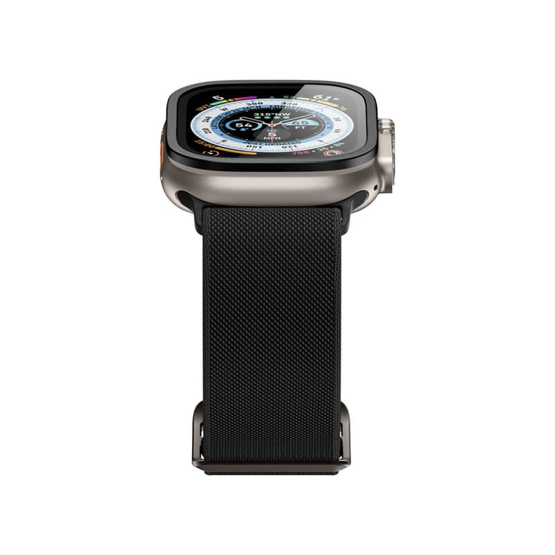 Spigen Glas.TR Slim Pro - Tempered Glass for Apple Watch Ultra 49 mm (Black) 6