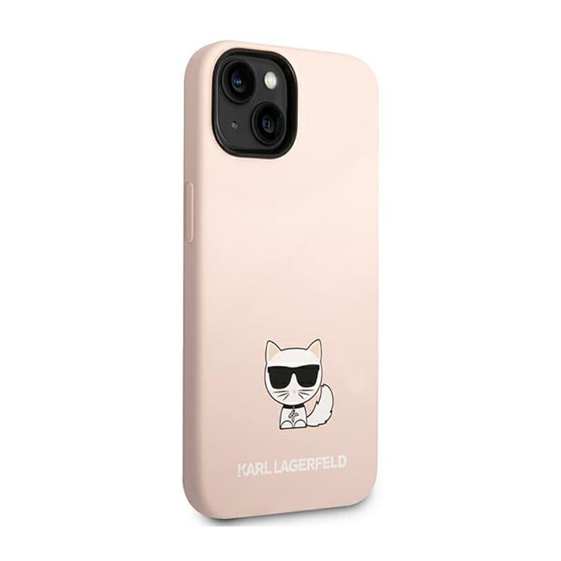 Karl Lagerfeld Choupette Body - Case for iPhone 14 Plus (Light Pink) 4