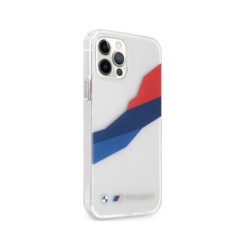 BMW Motorsport Tricolor - Case for iPhone 12 Pro Max (Transparent) 4