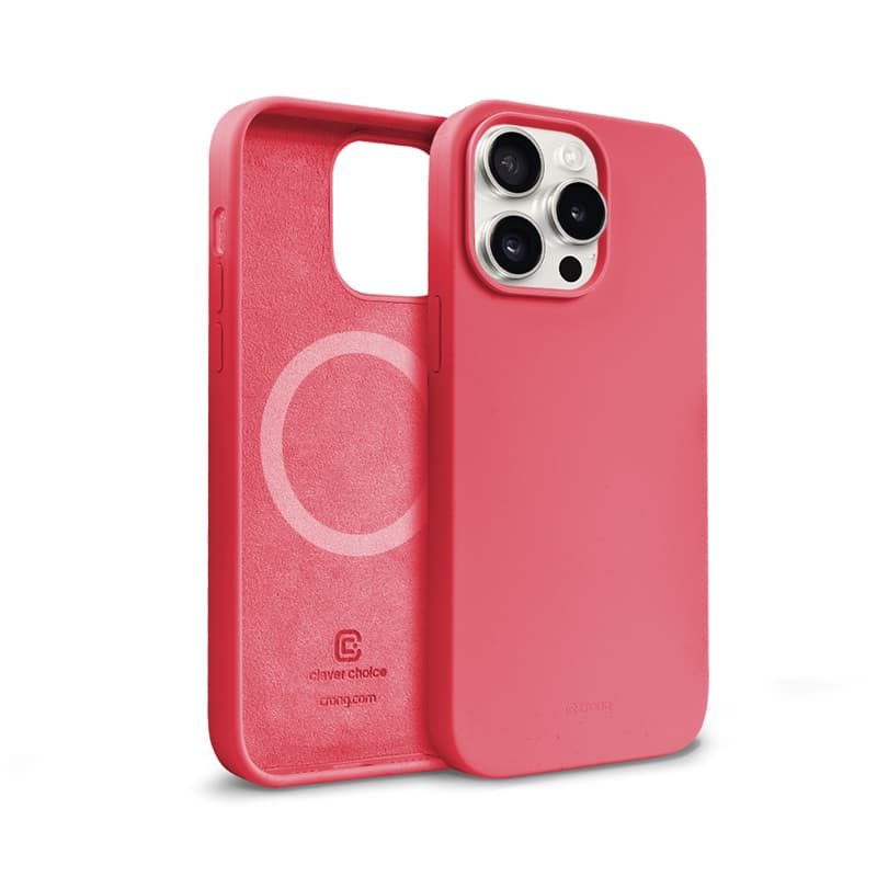 Crong Color Cover Magnetic - iPhone 15 Pro MagSafe Case (Pink) 2