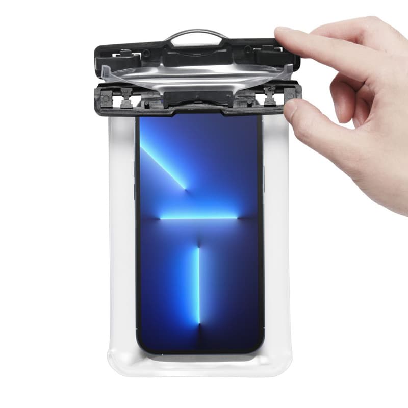 Spigen A601 Universal Waterproof Case - Case for smartphones up to 6.9" (Transparent) 4