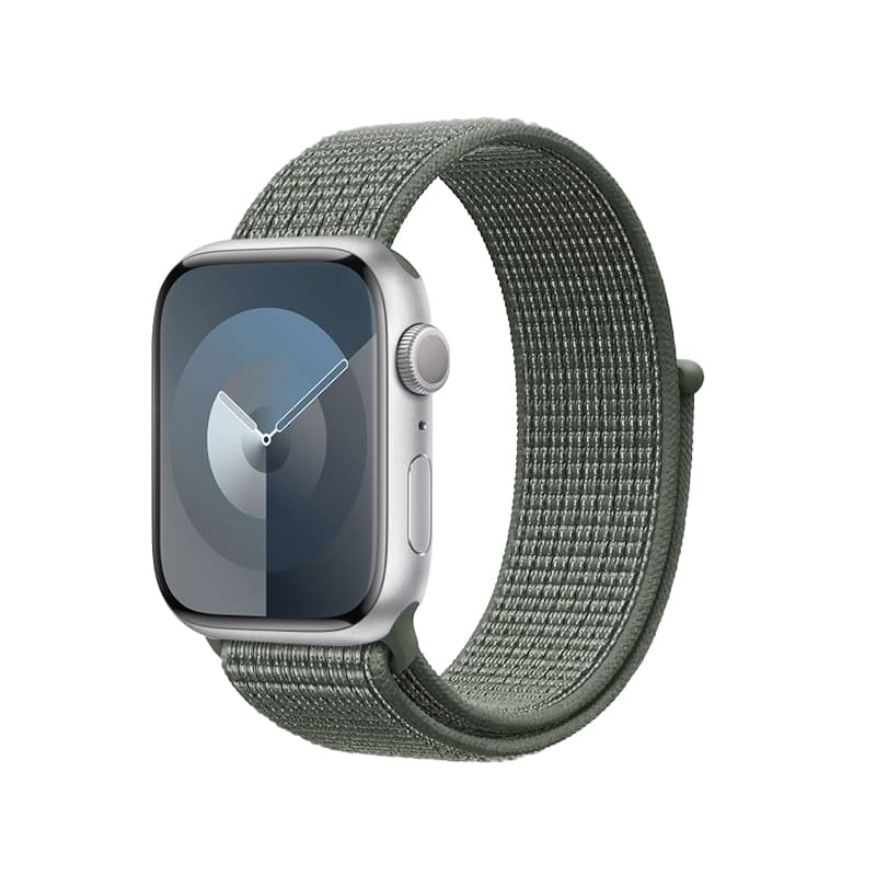 Crong Nylon - Sport Band for Apple Watch 38/40/41/42 mm (Military Green) 1