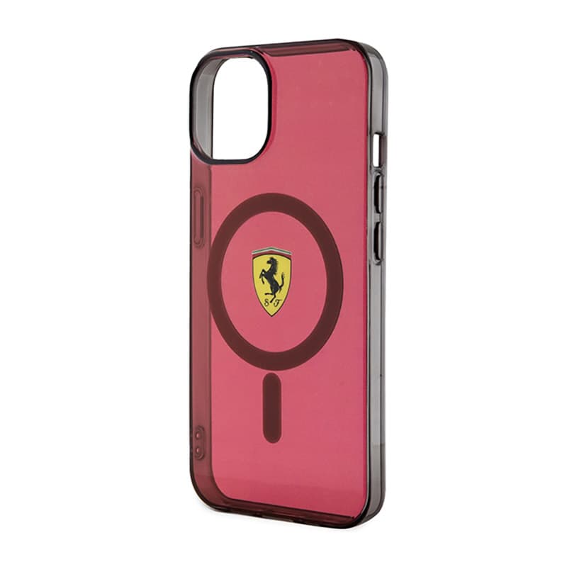 Ferrari Translucent MagSafe - Case for iPhone 14 (Red) 6