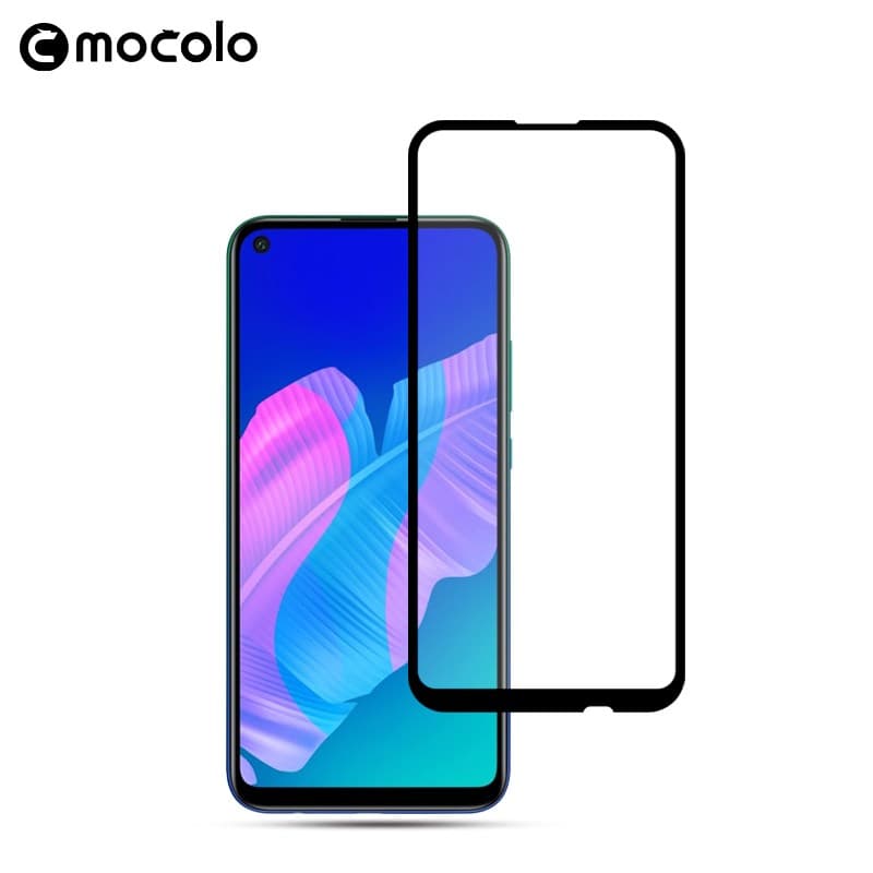 Mocolo 2.5D Full Glue Protective Glass for Huawei P40 Lite E 1