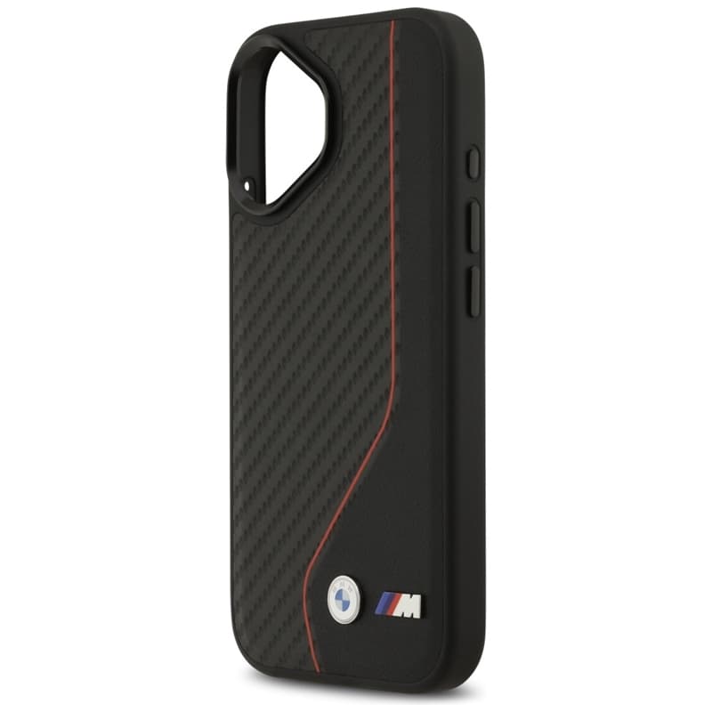 BMW M Carbon Line & Logo MagSafe - Case iPhone 17 (red) 6