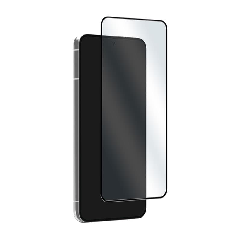PURO Frame Tempered Glass - Tempered glass for the Samsung Galaxy S23+ (black frame)
