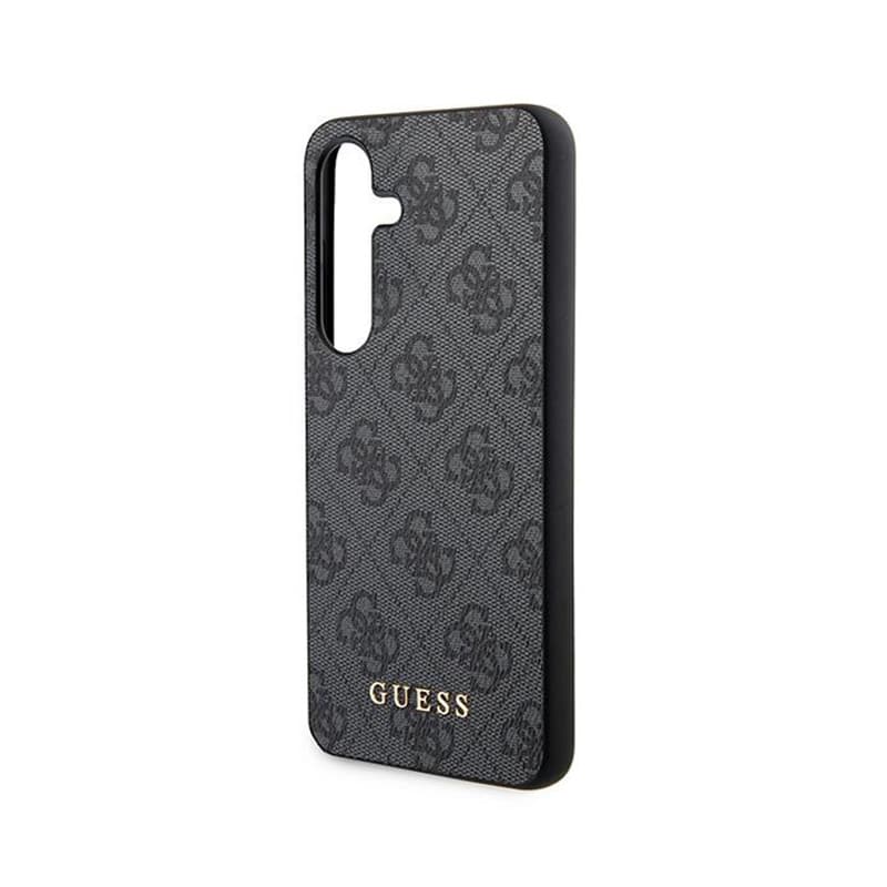Guess 4G Metal Gold Logo - Case for Samsung Galaxy S24 (Black) 6