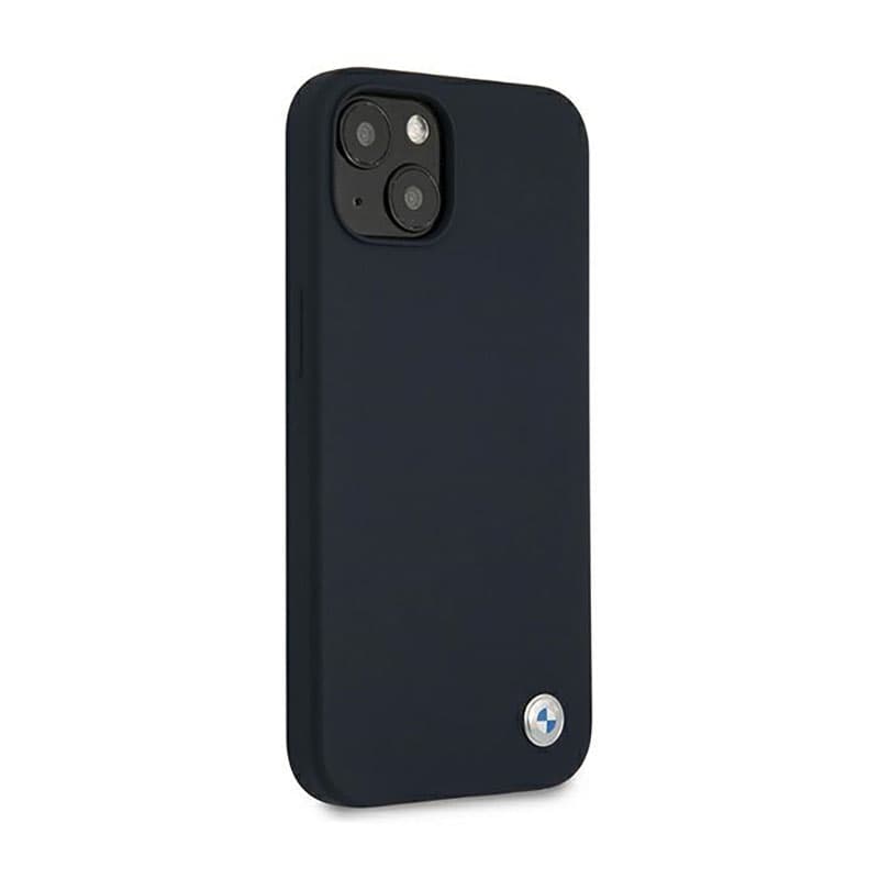 BMW Silicone Signature Llogo - Case for iPhone 13 mini (Navy Blue) 3