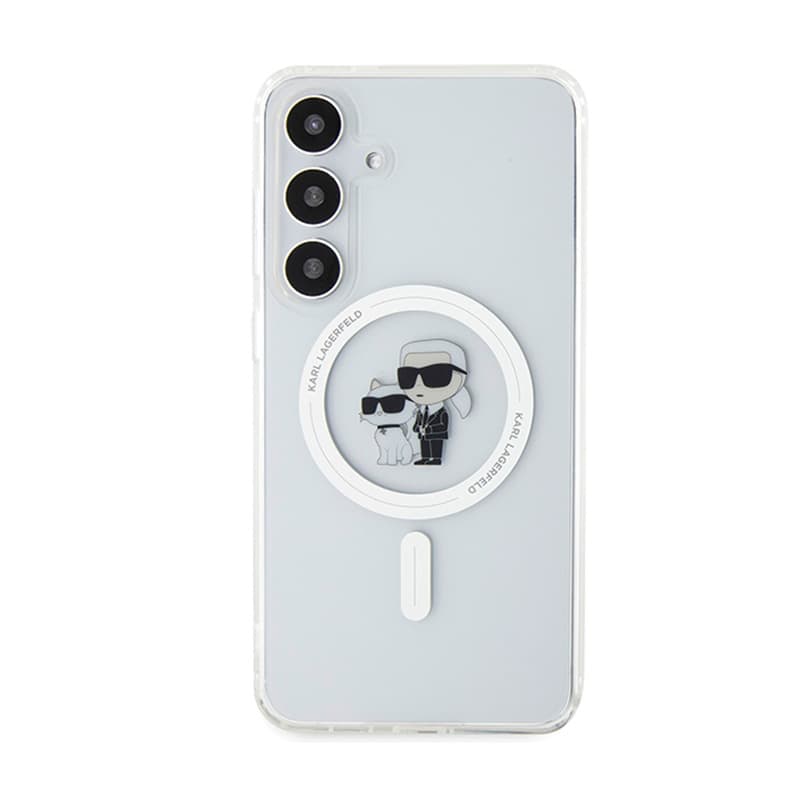 Karl Lagerfeld IML Karl & Choupette MagSafe - Samsung Galaxy S24+ Case (Transparent) 3