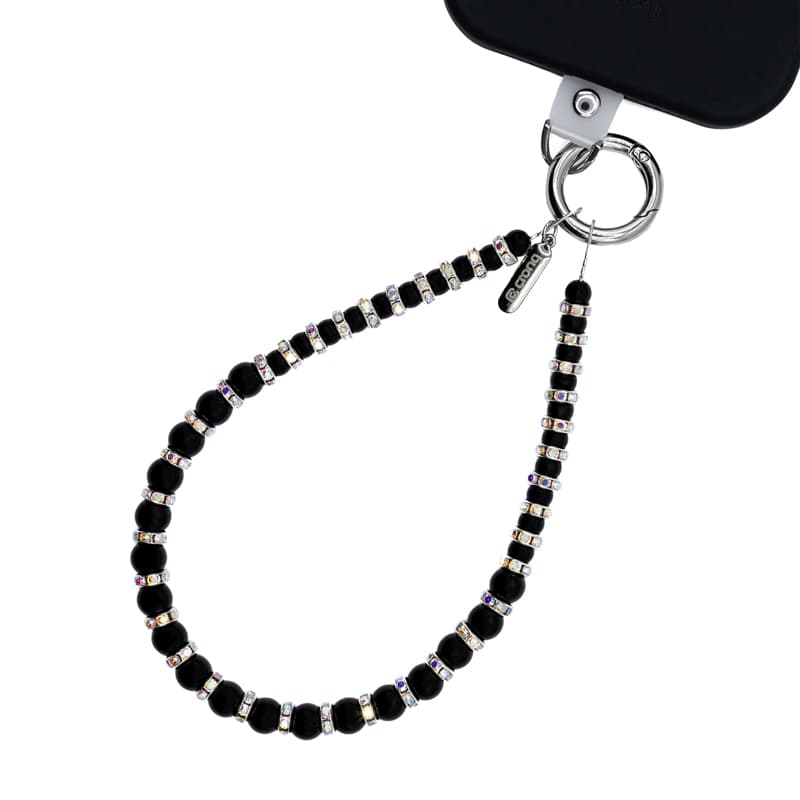 Crong Phone Charm - Lanyard Phone Pendant (Midnight Beads) 1
