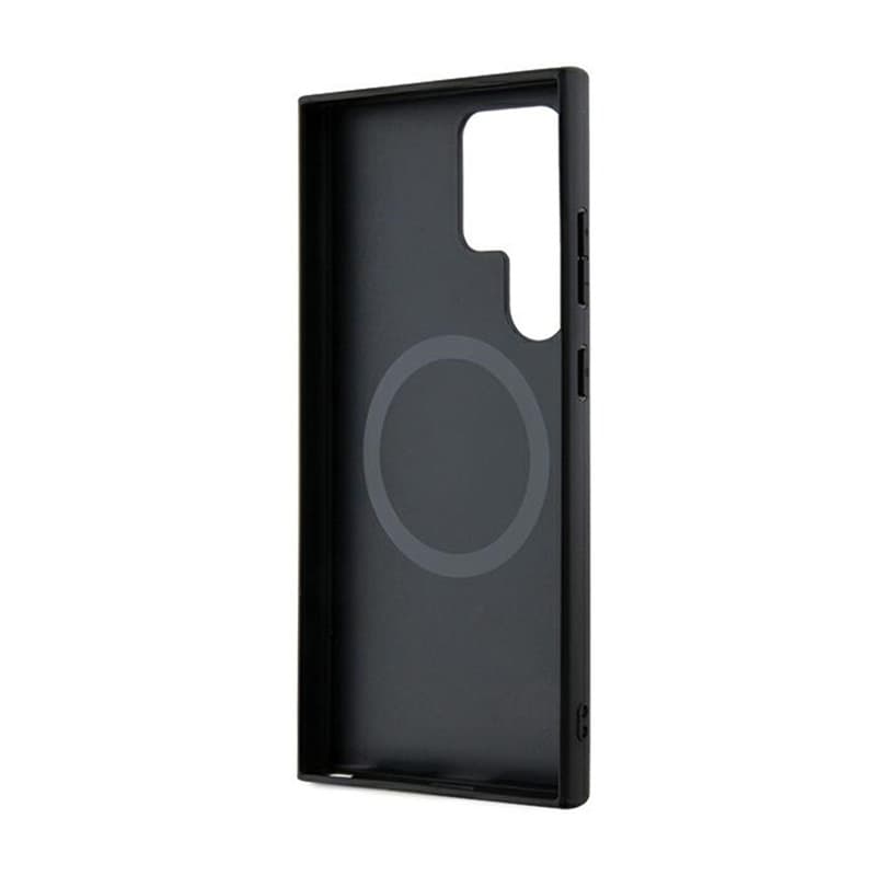 Ferrari Hot Stamp V Lines MagSafe - Samsung Galaxy S24 Ultra case (black) 7