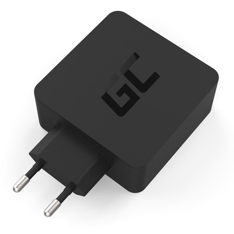 Green Cell Charger USB-C 45W PD with cable USB-C and extra USB port for Asus ZenBook, HP Spectre, HP Envy x2 and others 5