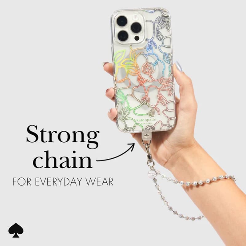 Kate Spade New York Universal Phone Charm Wristlet - Universal phone lanyard (Razzle Dazzle) 5