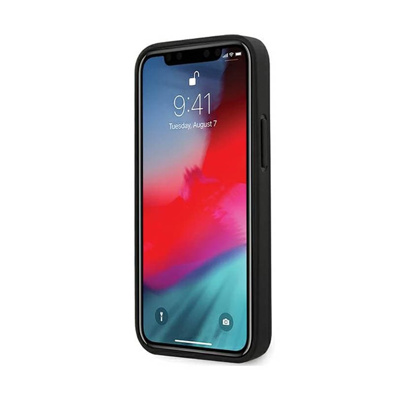 BMW Smooth PU Leather - Case for iPhone 12 mini (Black) 5