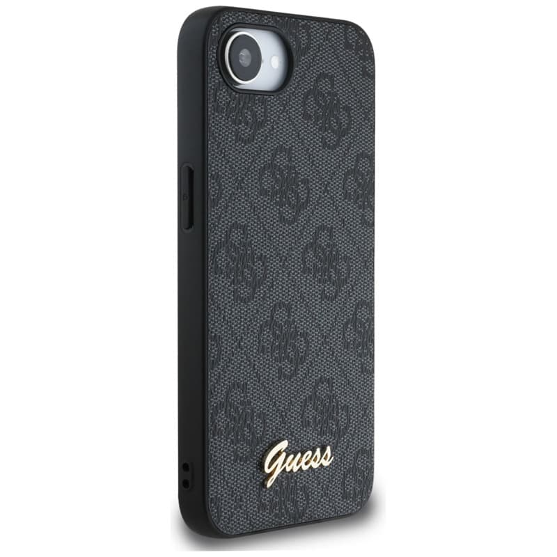 Guess 4G Script Logo MagSafe - Case for iPhone 16e (black) 4