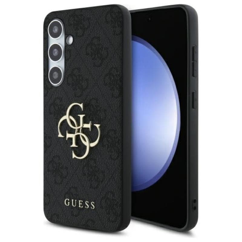 Guess 4G Big Metal Logo - Case for Samsung Galaxy S24 FE (gray)