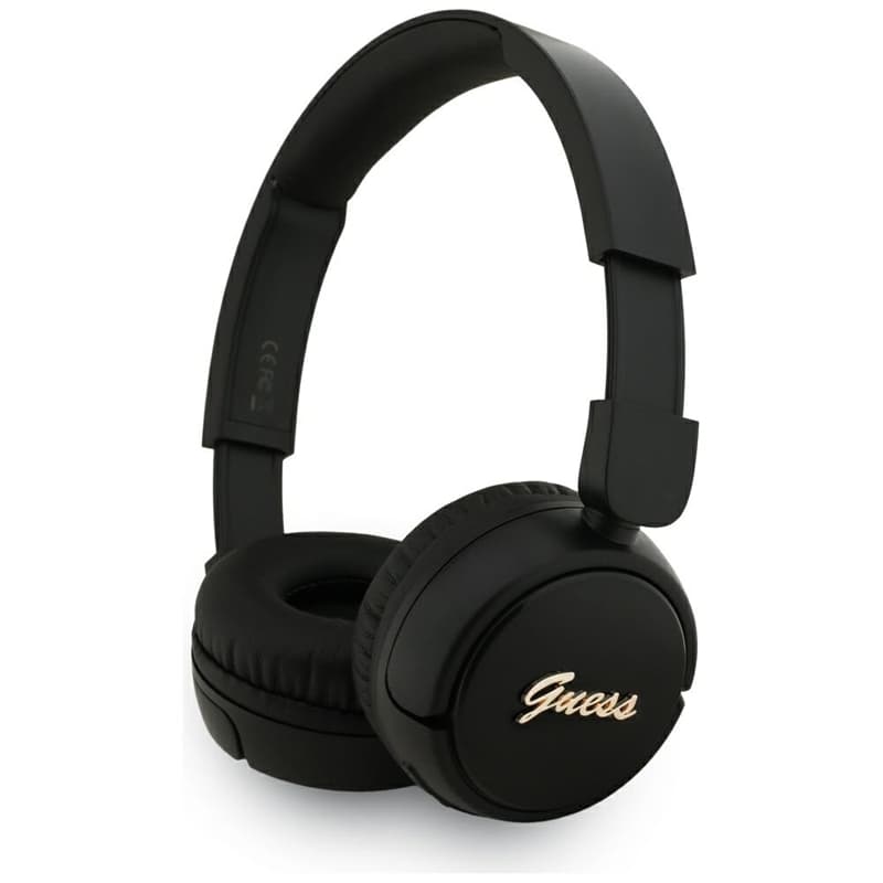 Guess Metal Logo Script - Wireless Over-Ear Headphones Bluetooth V5.3 (black)
