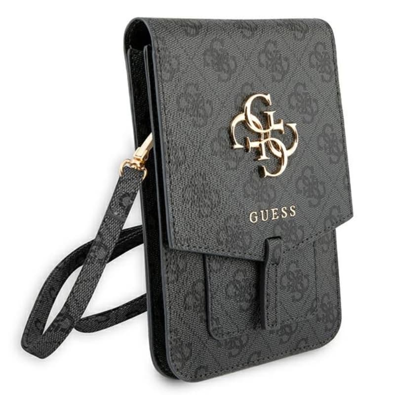 Guess 4G Big Metal Logo Phone Bag - Bag with a smartphone compartment (black) 3