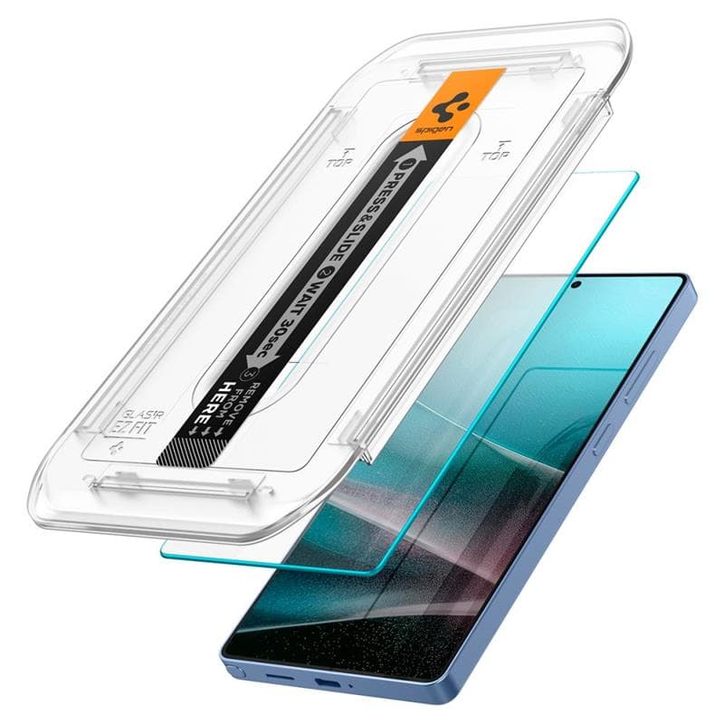 Spigen Glas.TR EZ Fit 2-Pack - Tempered Glass for Samsung Galaxy S25 Ultra (2 pieces) 8