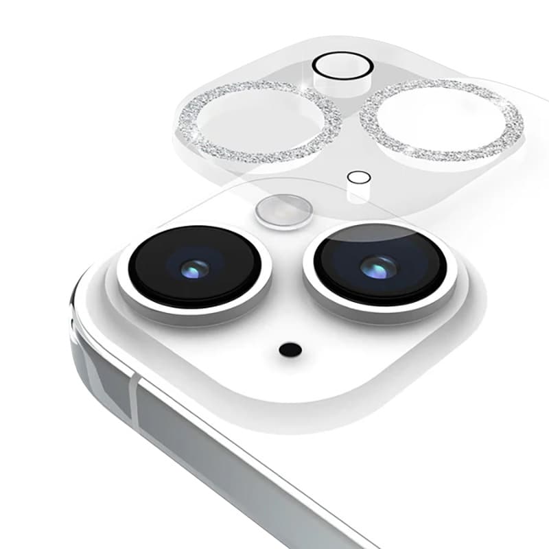 Case-Mate Sparkle Lens Protector - Protective Glass for iPhone 15 / iPhone 15 Plus Camera (Twinkle) 1