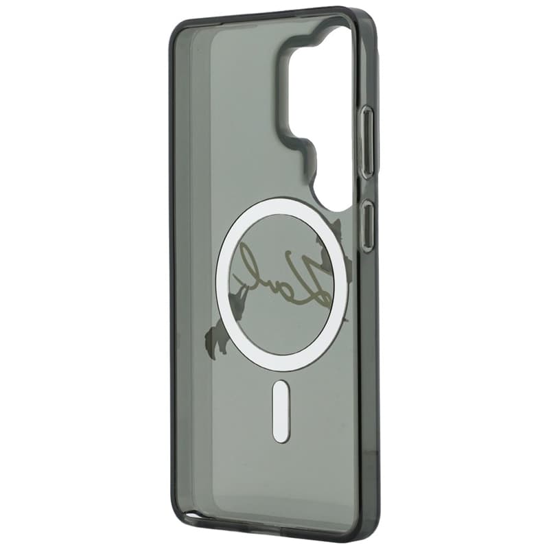 Karl Lagerfeld IML KC Script MagSafe - Samsung Galaxy S26 Ultra Case (Black) 7