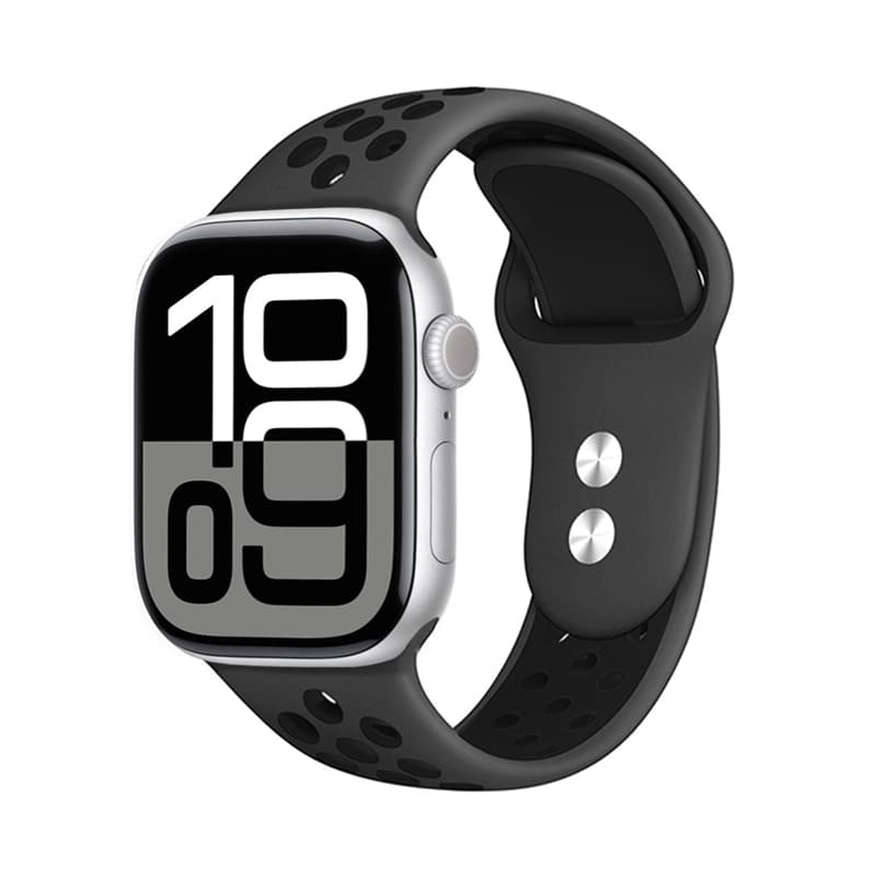 Crong Duo Sport - Apple Watch Band 38/40/41/42 mm (Gray/Black) 6