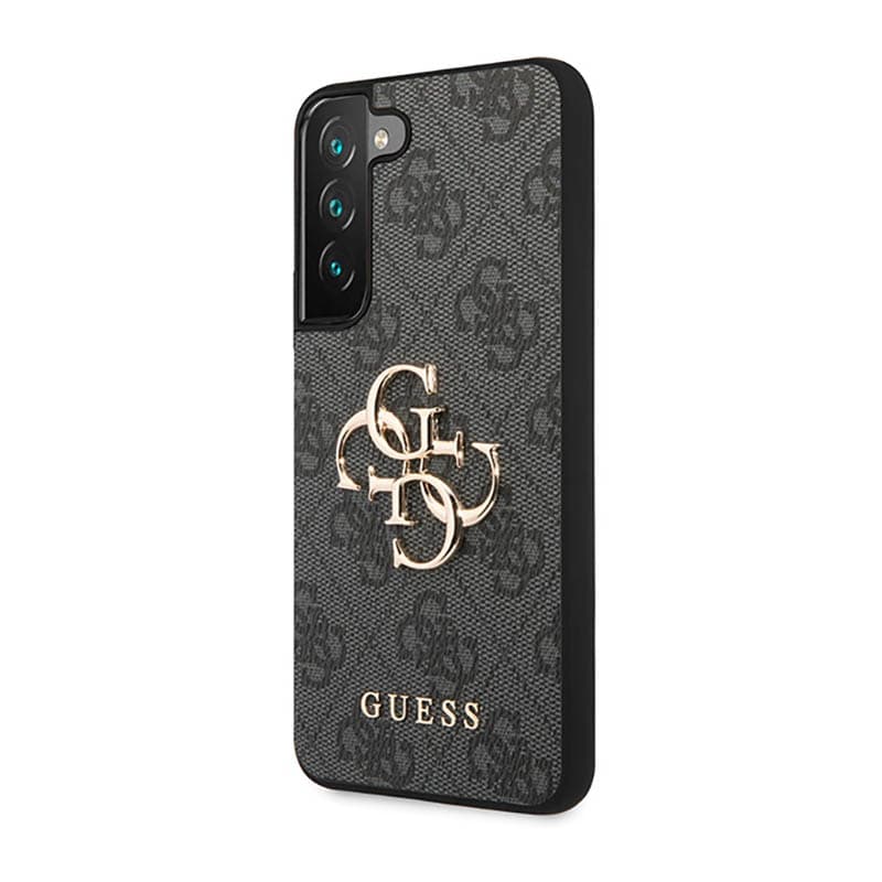 Guess 4G Big Metal Logo - Case for Samsung Galaxy S23 (Grey) 2