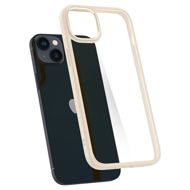 Spigen Ulra Hybrid - Case for iPhone 15 Plus / iPhone 14 Plus (Beige) 8