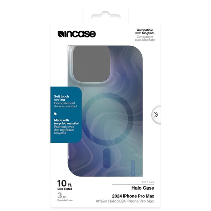 Incase Halo Case MagSafe - Case iPhone 16 Pro Max (Oil Slick Ocean) 5