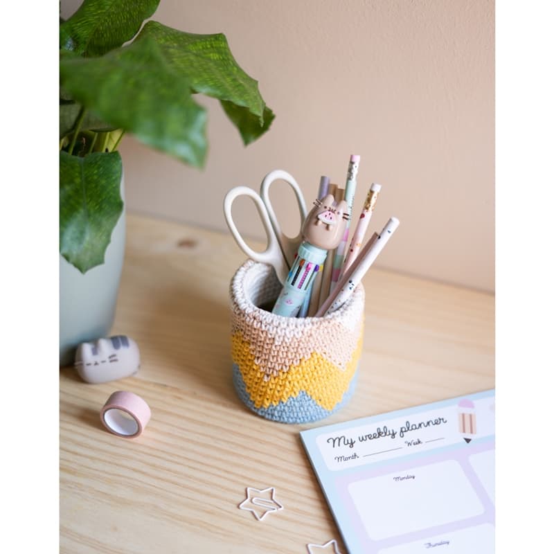 Pusheen - 10-color automatic ballpoint pen with a 3D figure from the Foodie collection 6