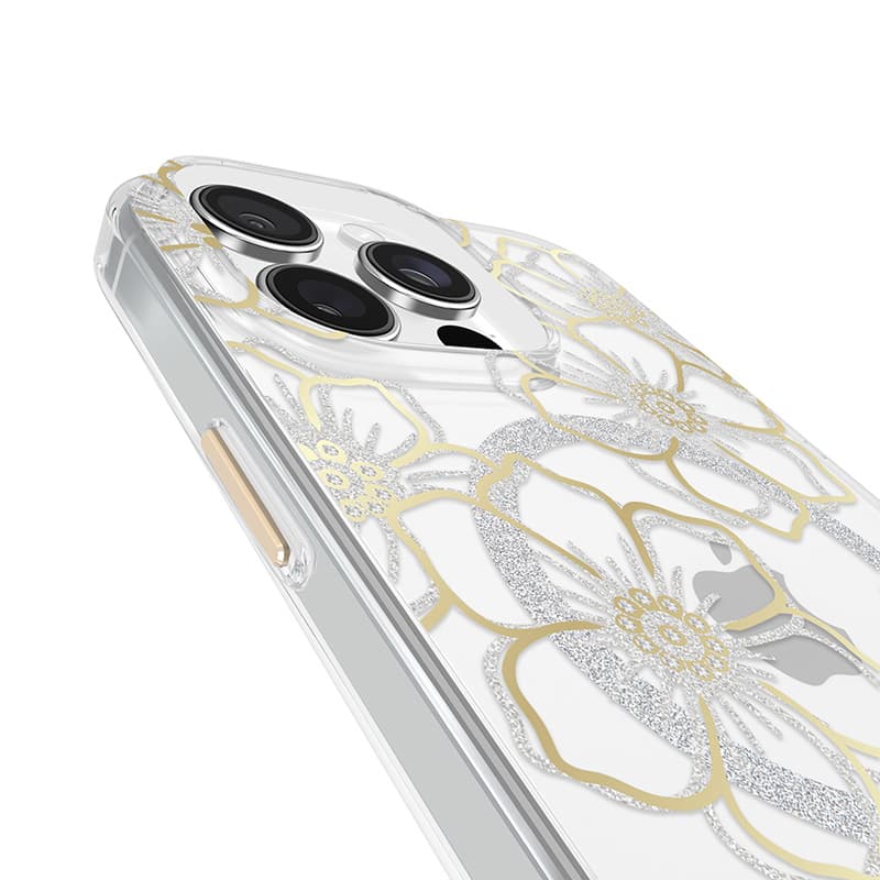 Case-Mate Floral Gems MagSafe - Case for iPhone 16 Pro Max (Gold) 8