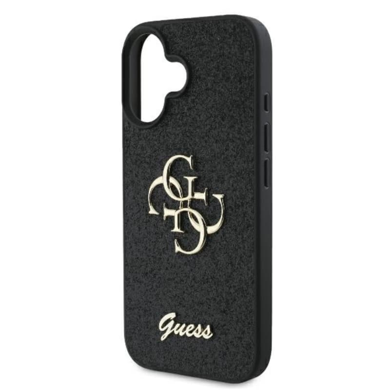 Guess Fixed Glitter Big 4G - Case for iPhone 16 Plus (black) 6