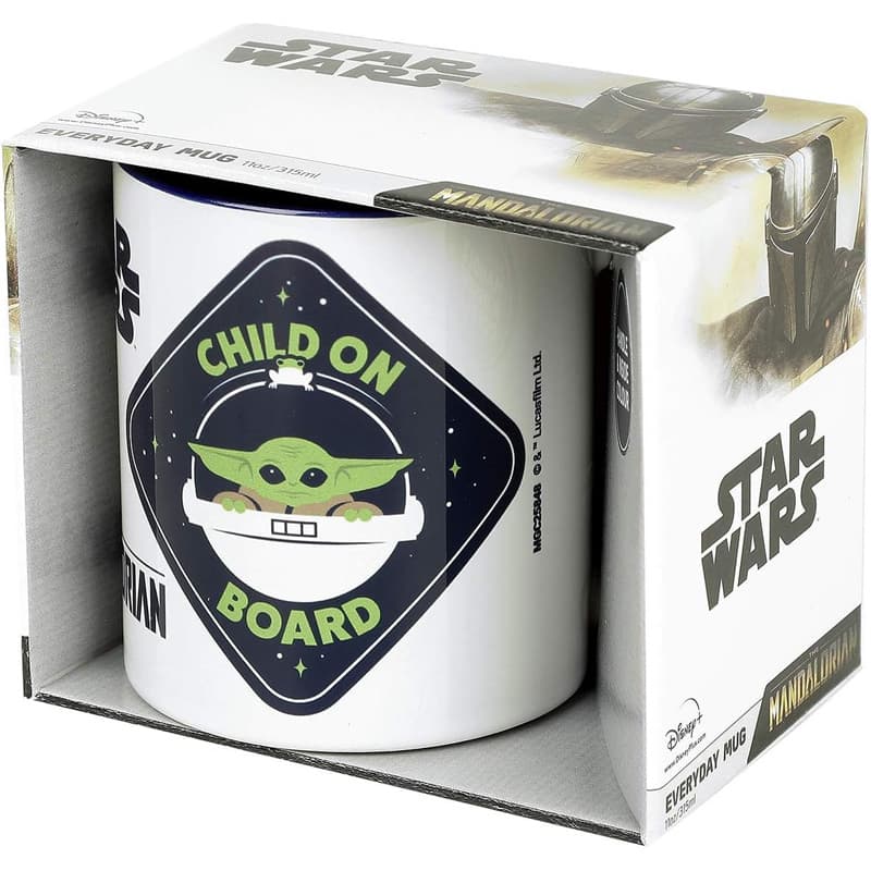 Star Wars - Ceramic mug in gift box 300 ml (The Mandalorian Baby Yoda) 5