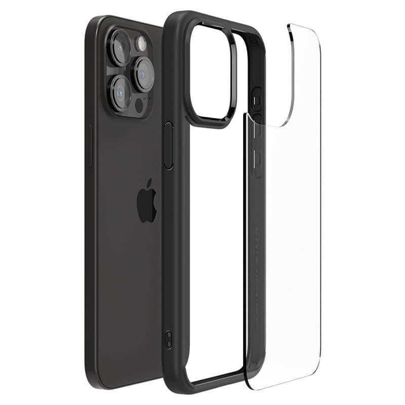 Spigen Ultra Hybrid - Case for iPhone 15 Pro (Matte Black) 8