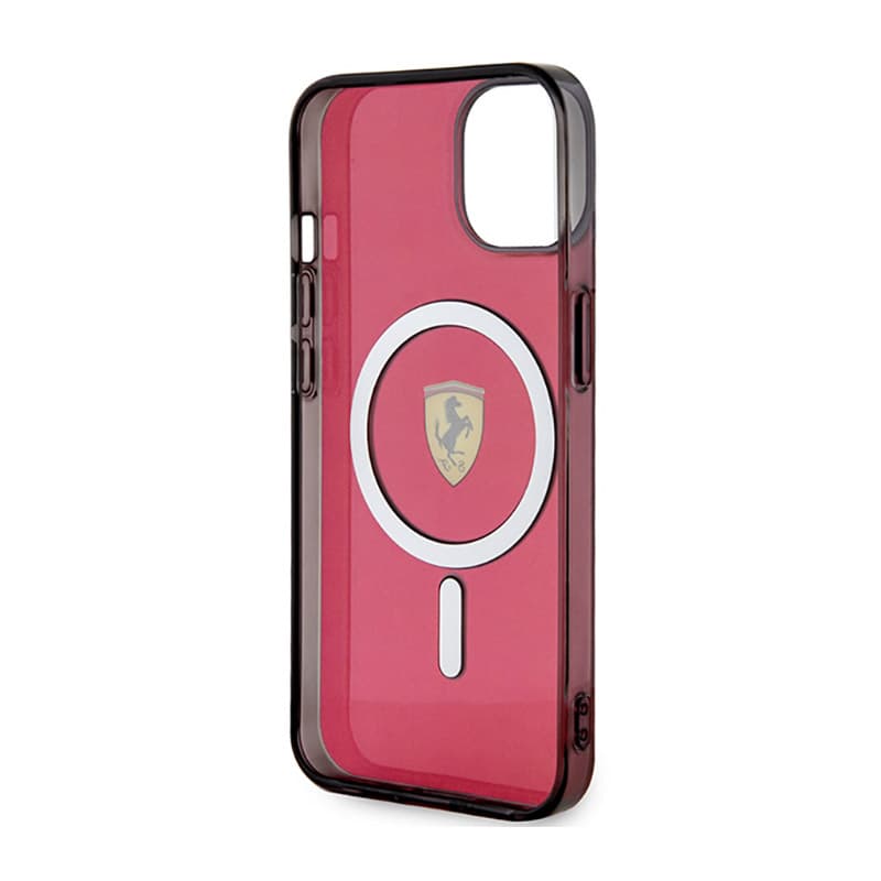 Ferrari Translucent MagSafe - Case for iPhone 14 (Red) 7
