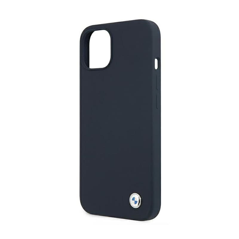 BMW Silicone Signature Llogo - Case for iPhone 13 mini (Navy Blue) 5