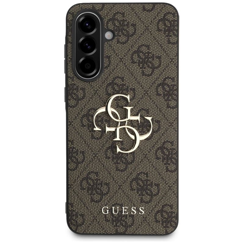 Guess Big 4G Logo Classic Logo - Case for Samsung Galaxy A36 5G (brown) 2