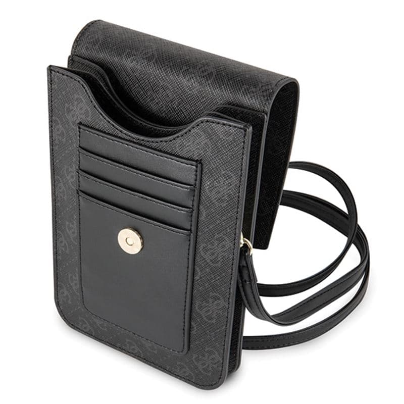 Guess 4G Uptown Wallet Phone Bag (Black) 4